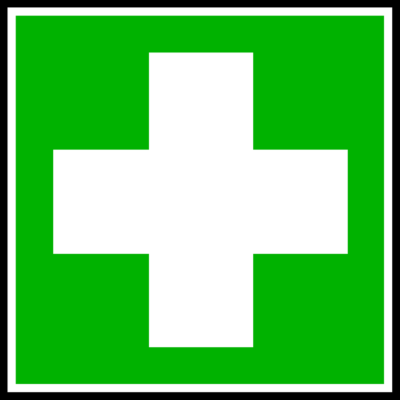 first aid cross